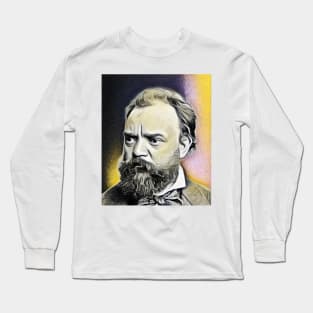 Antonín Dvořák Portrait | Antonín Dvořák Artwork 8 Long Sleeve T-Shirt